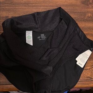 Aerie black swim bottoms new